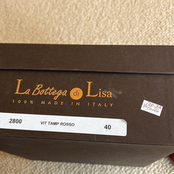 Red Chelsea Boot, Bottega di Lisa, size 40, NWT - Picture 8 of 8